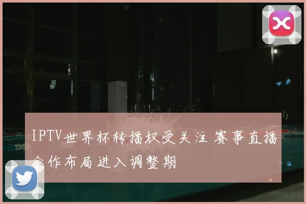 IPTV世界杯转播权受关注 赛事直播合作布局进入调整期